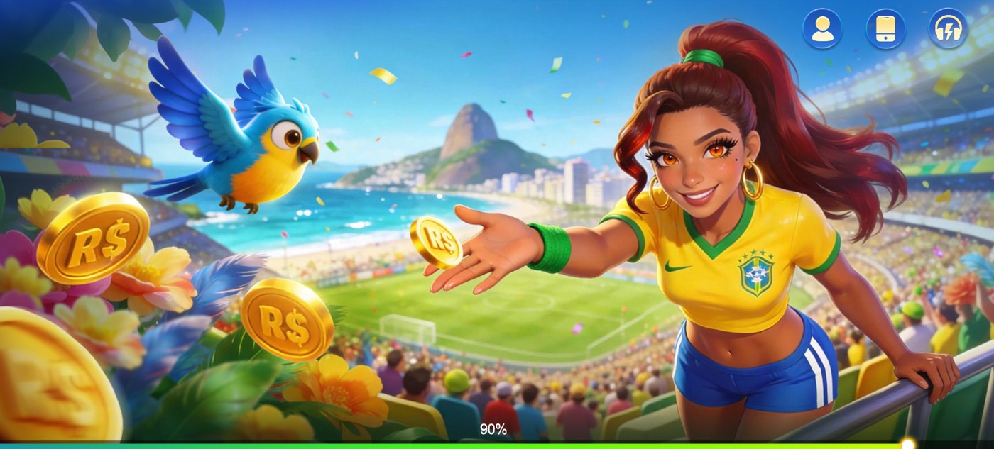 Tela inicial ganhar777