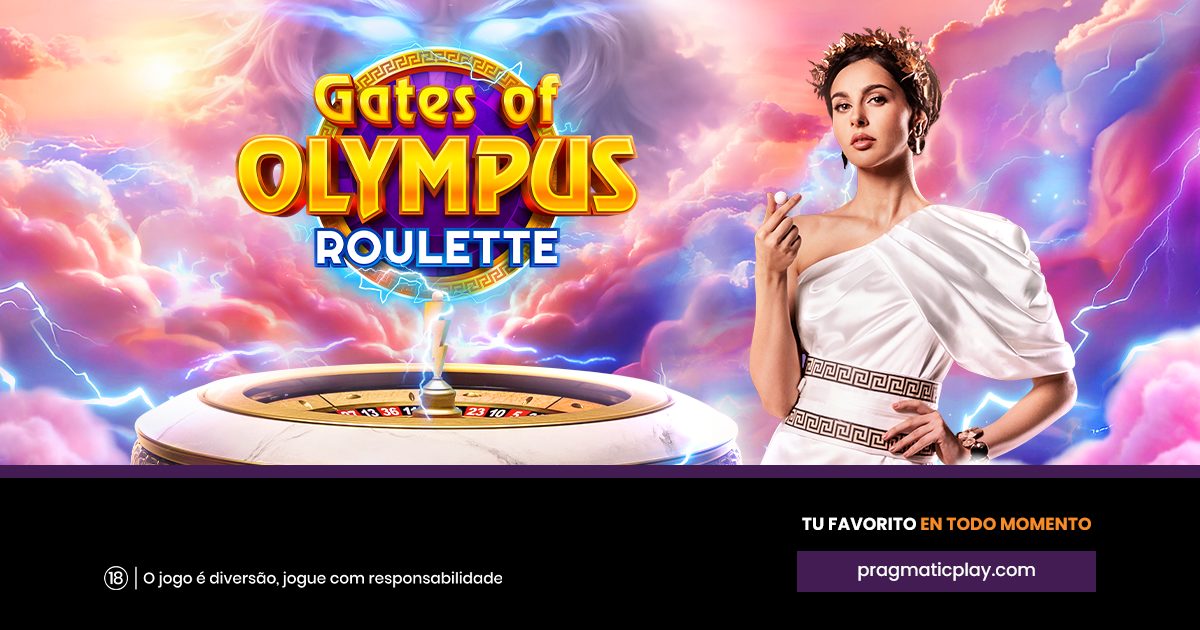 PRAGMATIC PLAY TRAZ O SLOT PARA O CASSINO AO VIVO COM GATES OF OLYMPUS ROULETTE